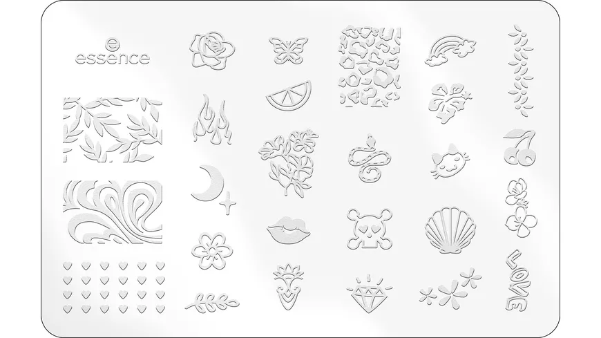 essence nail art STAMPY DESIGNS Stamping up