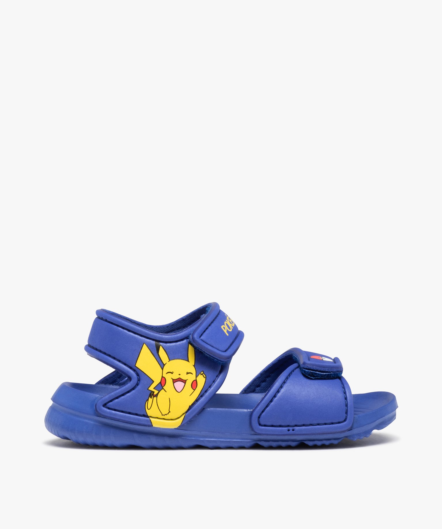 Sandales de plage Garçon à brides scratch - Pokémon bleu | GEMO