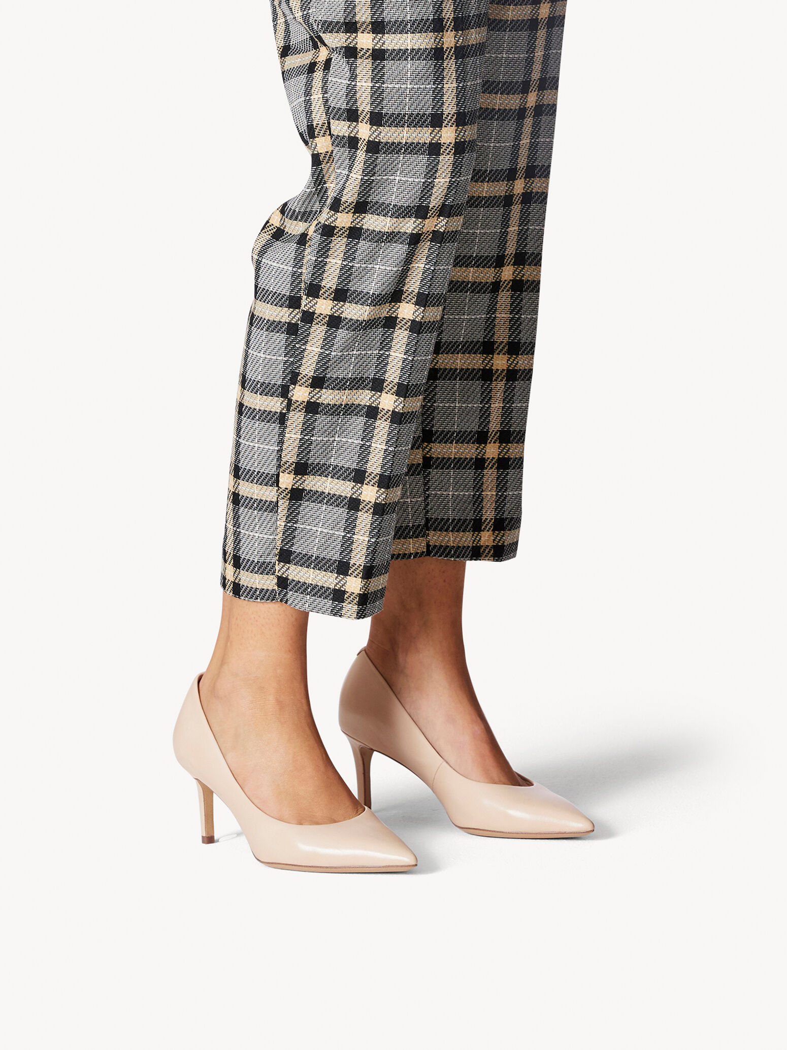 Escarpin en cuir - beige