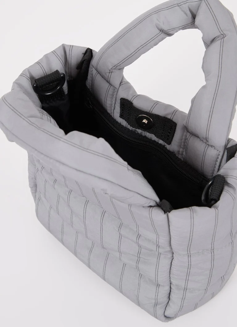10DAYS Crossbody bag with stripe print