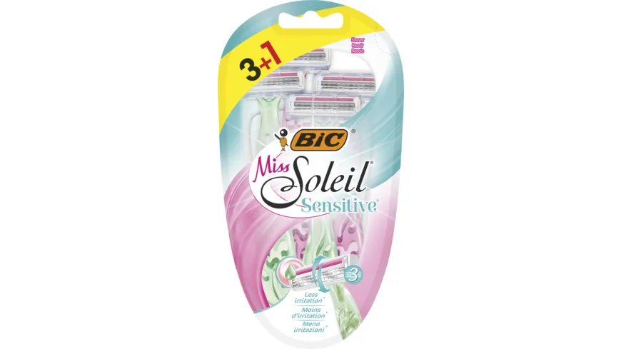 BIC Lady Einwegrasierer Miss Soleil Sensitive