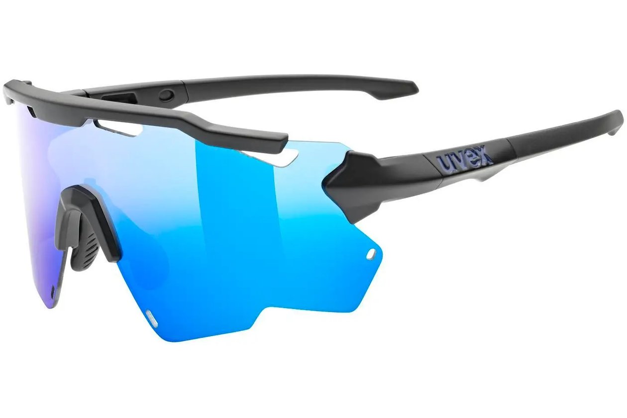 Uvex Sportstyle 228 Black Matt / Mirror Blue