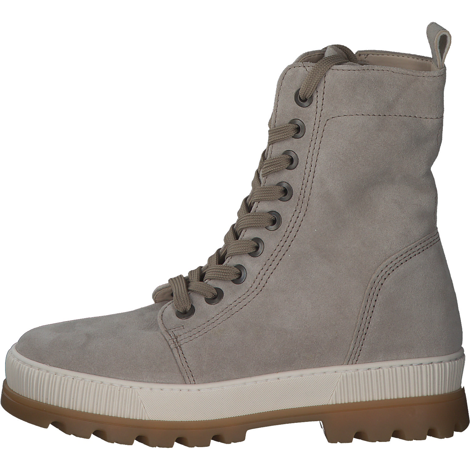 Gabor 92.885, Schnürstiefeletten, Damen, Kiesel (beige)