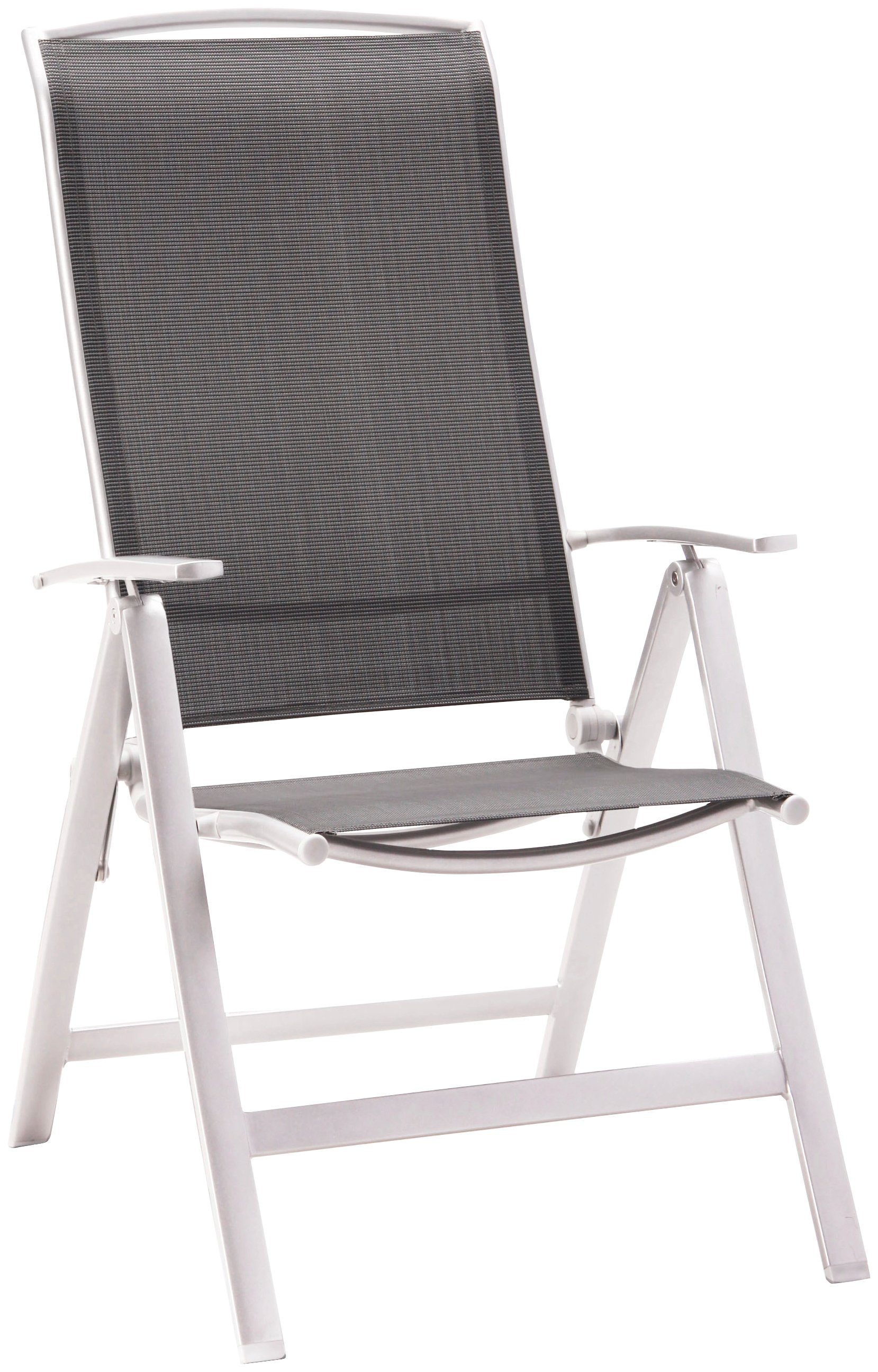 Best Gartensessel Palermo (Set, 2-St), 2x Alu-Klappsessel Palermo silber