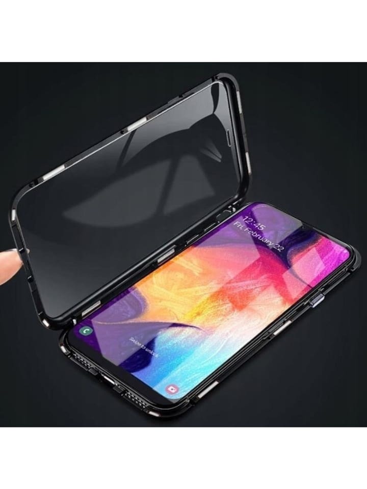 COFI 1453 360 Magnet Slim Metall Case kompatibel mit Samsung Galaxy A15 in Schwarz günstig kaufen onesize