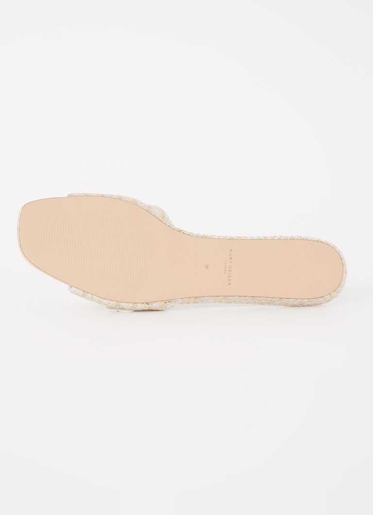 Papuci Kurt Geiger Kensington cu logo