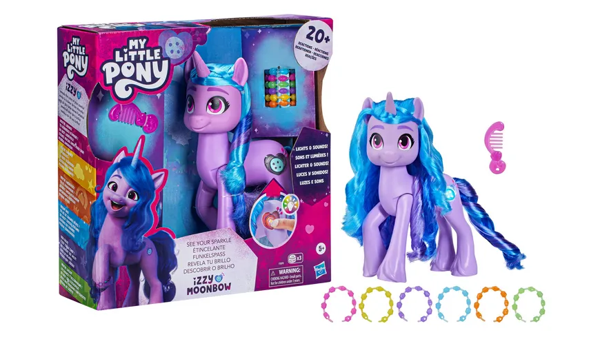 Hasbro - My Little Pony Funkelspaß Izzy Moonbow