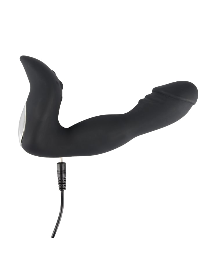 Rebel Prostata-Vibrator Rechargeable Prostate Stimulator in schwarz günstig kaufen 16 cm