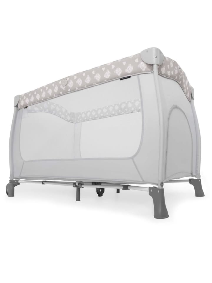 Hauck Reisebett Sleep'n Play Center mit Wickelauflage in beige,grau günstig kaufen onesize