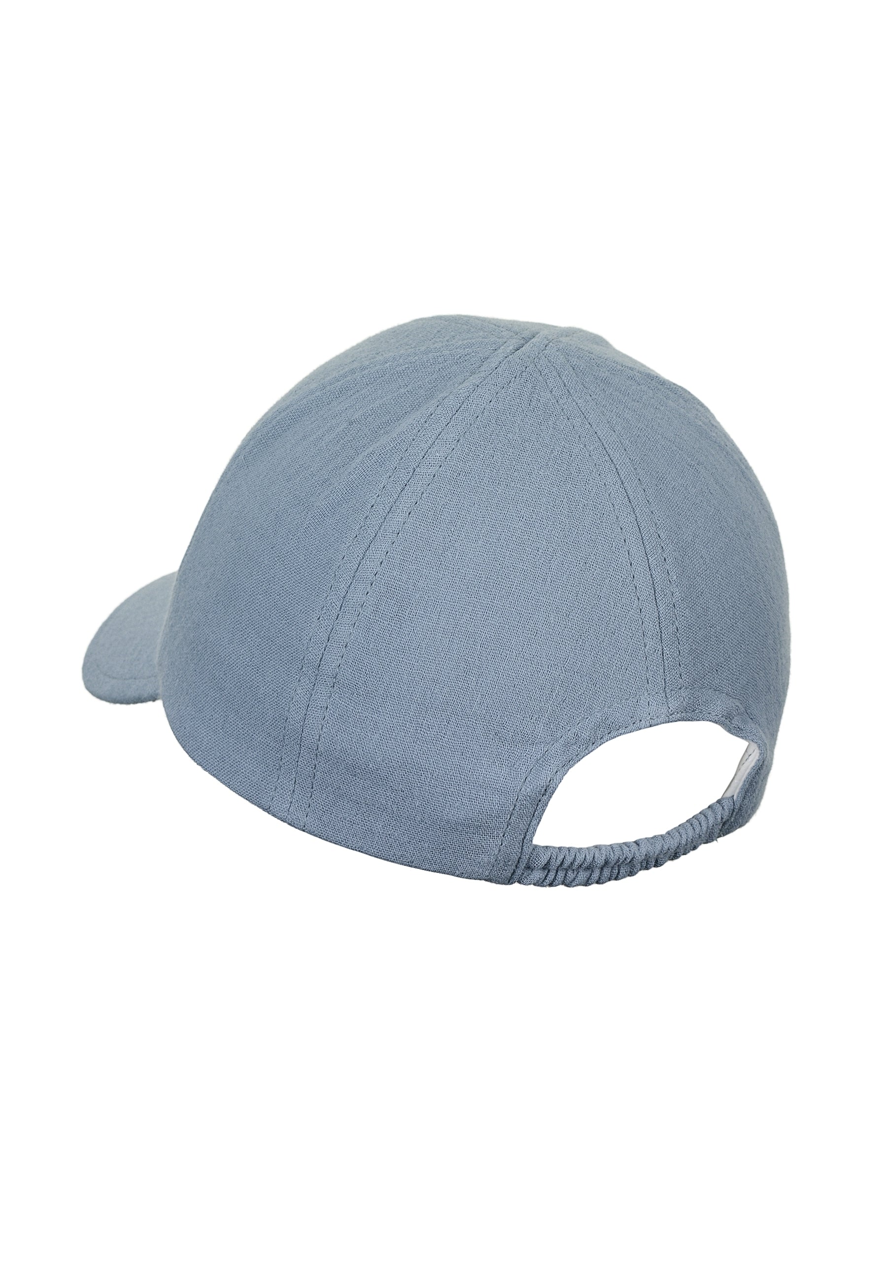 Kinder Basecap mit Gummizug in versch. Unifarben