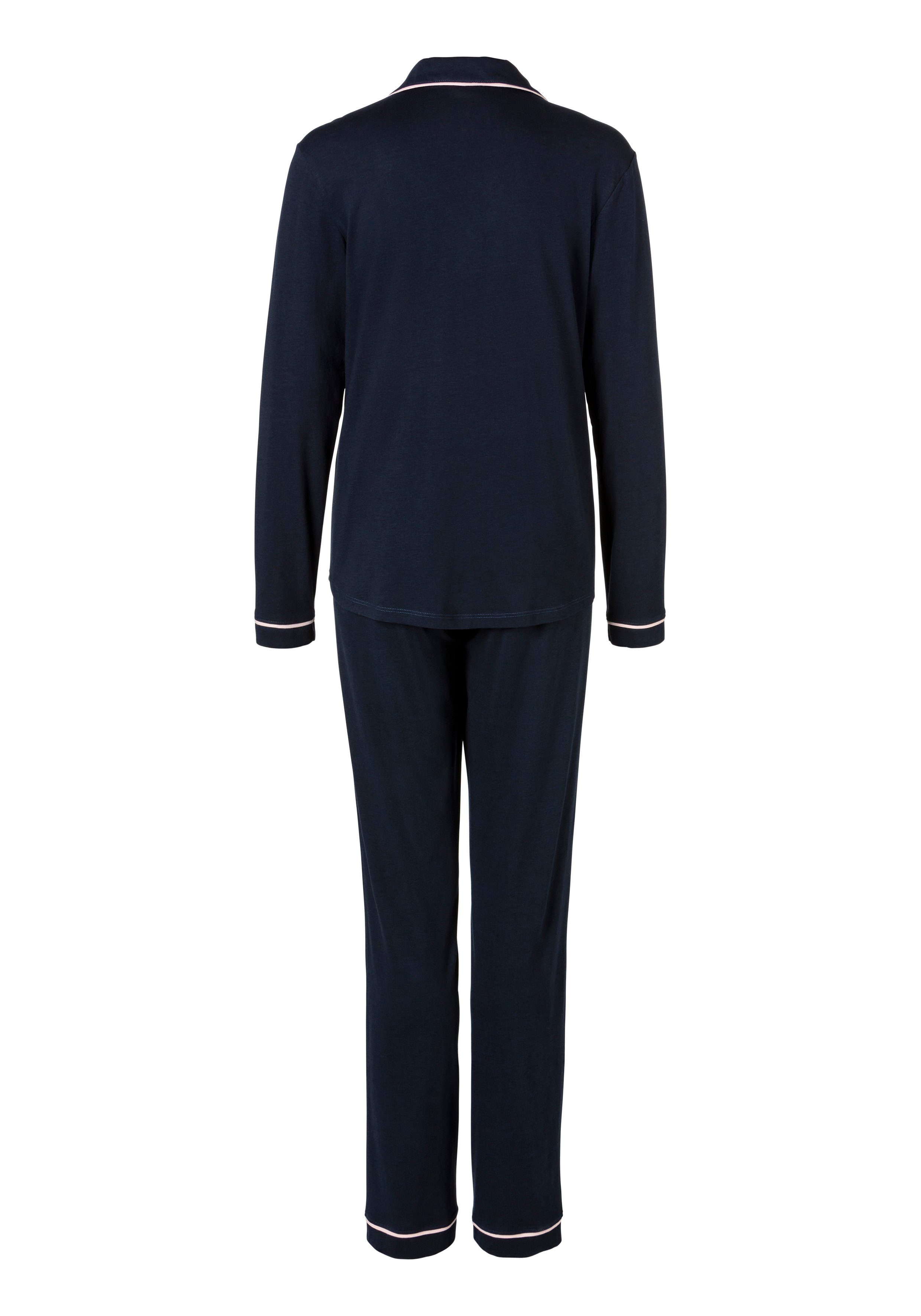 s.Oliver Pyjama (2 tlg) im klassischen Streifen-design