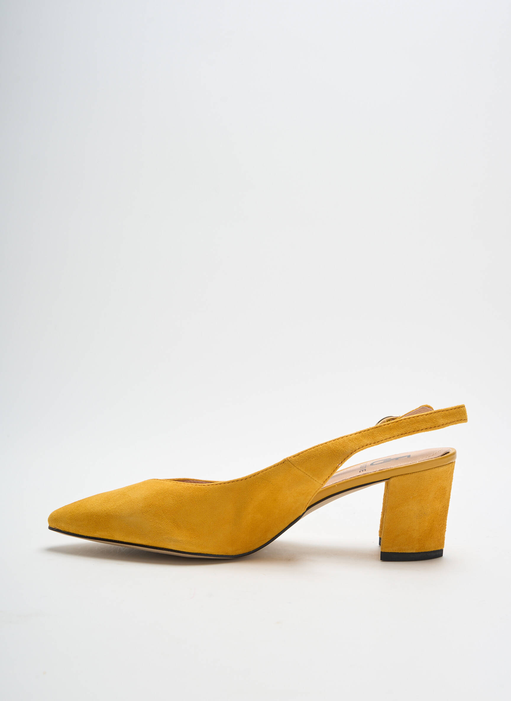 Fugitive By Francesco Rossi Sandales Nu Pieds Femme couleur jaune