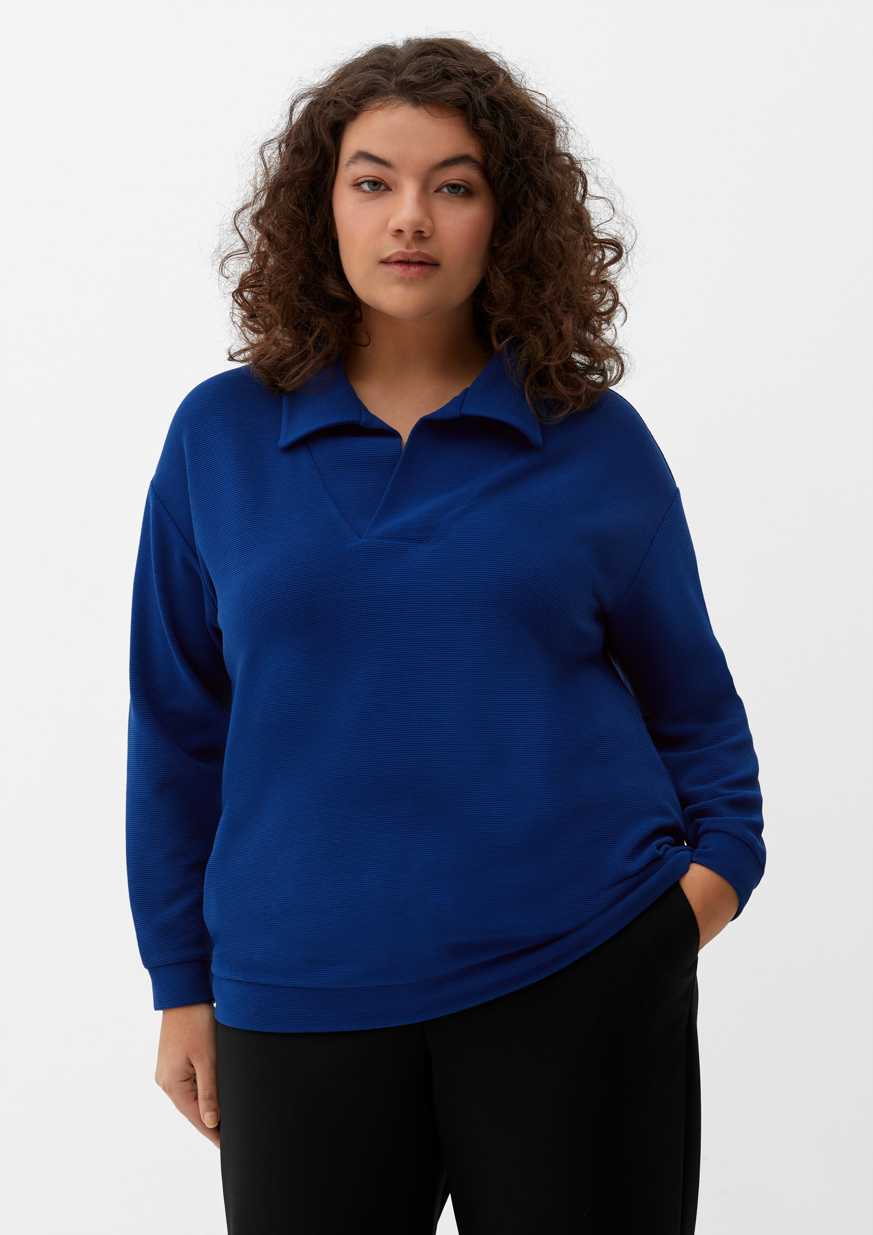 Shirt mit Troyerkragen  2126104-5631