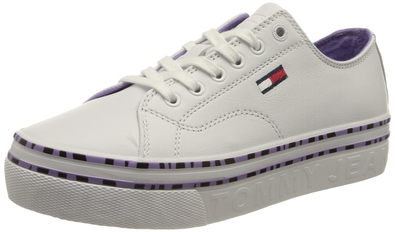 TOMMY HILFIGER Freizeit Schnürer weiss
