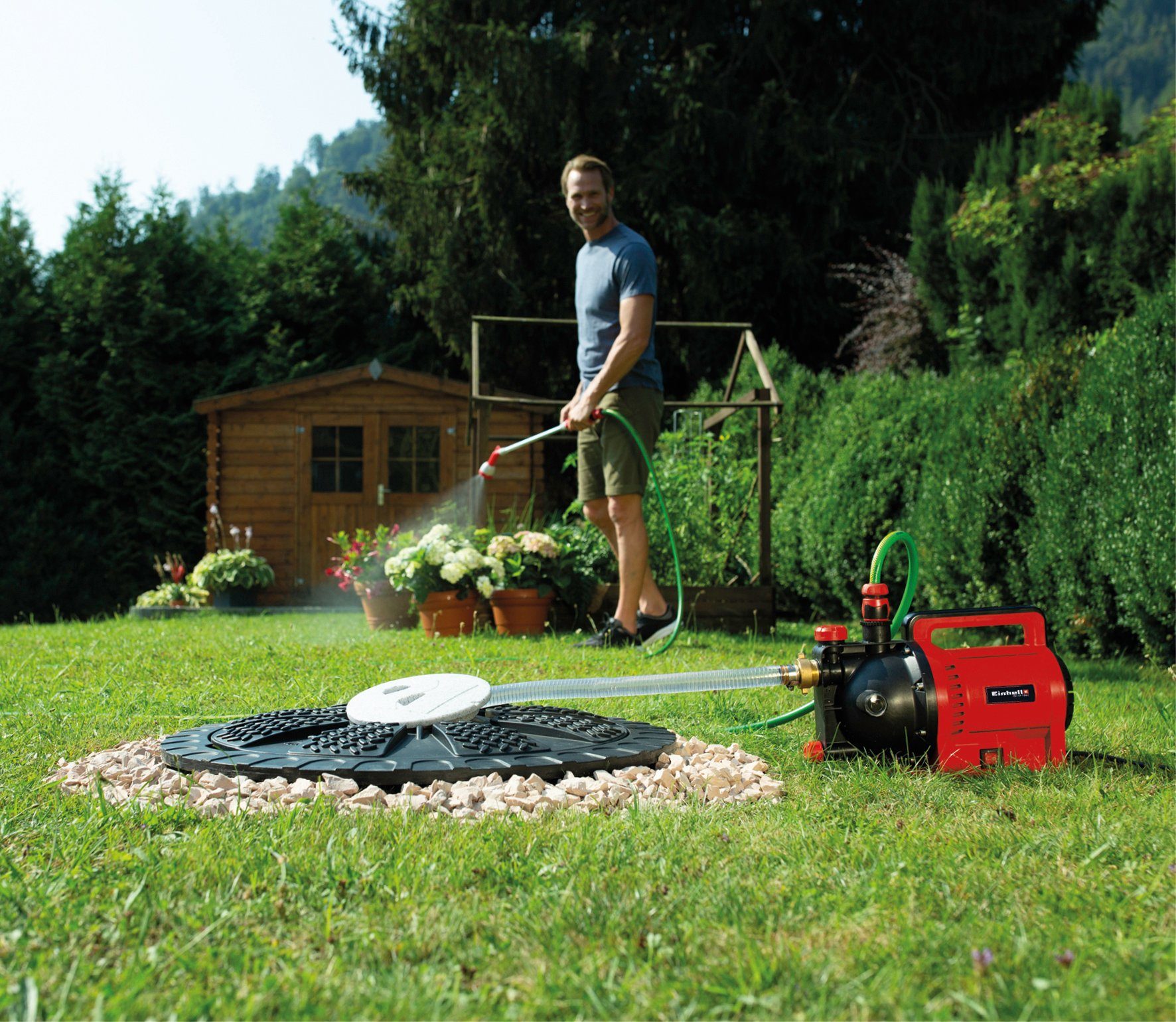 Einhell Gartenpumpe GC-GP 1045, 4.500 l/h max. Fördermenge