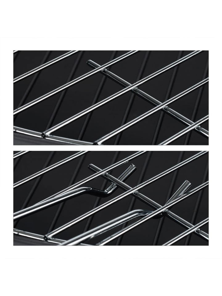 relaxdays Feuerschale in Schwarz Ø 56,5 cm günstig kaufen onesize