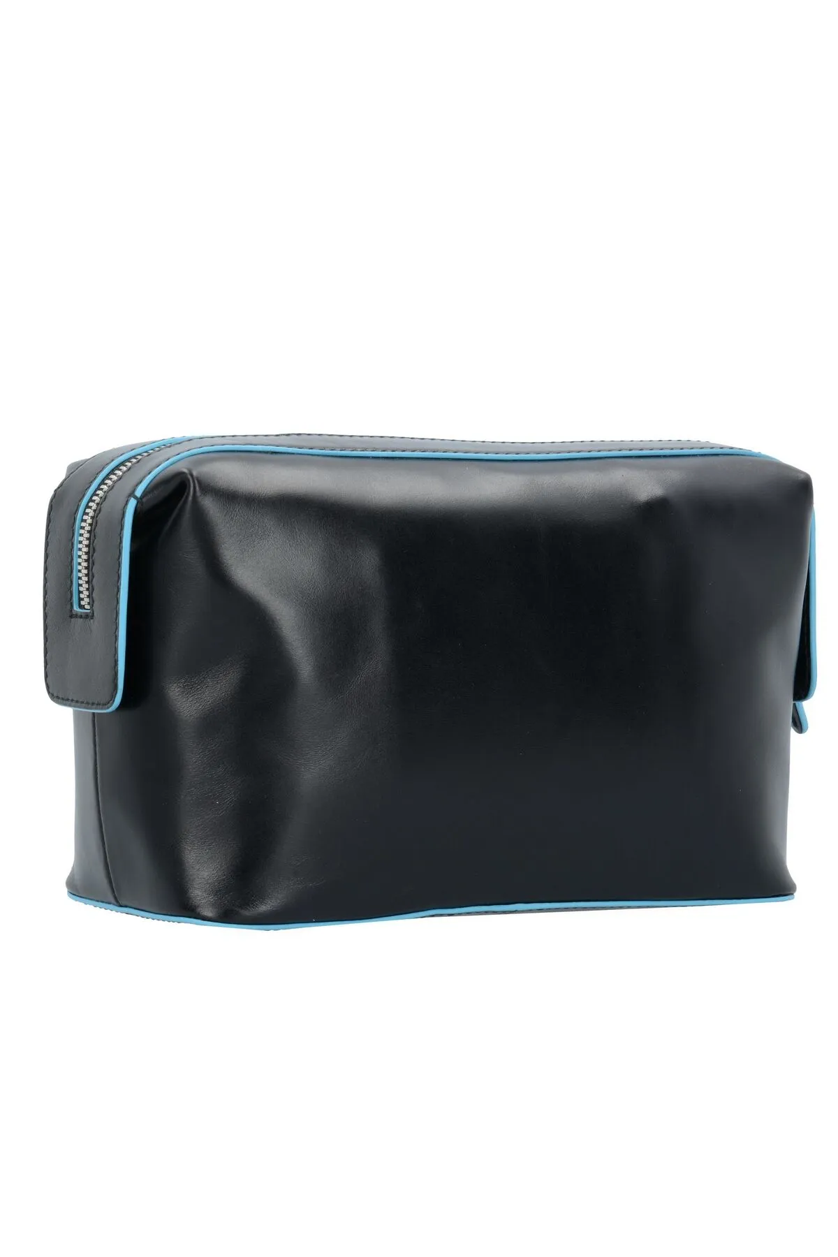PIQUADRO  Blue Square Kulturbeutel Leder 23 cm