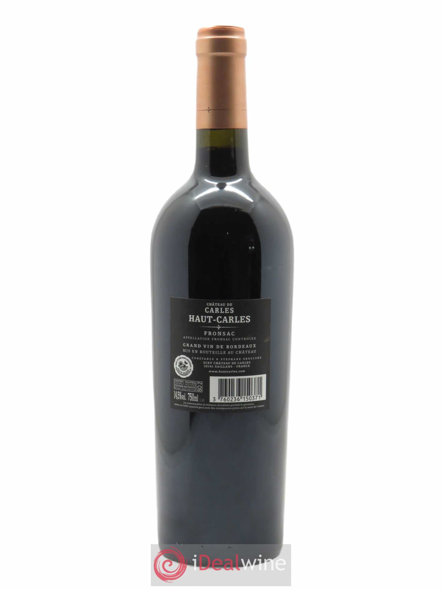 Haut Carles  2019 - Lot de 1 Bouteille