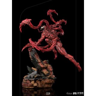 ** % SALE % ** Venom: Let There Be Carnage BDS Art Scale Statue 1/10 Carnage 30 cm