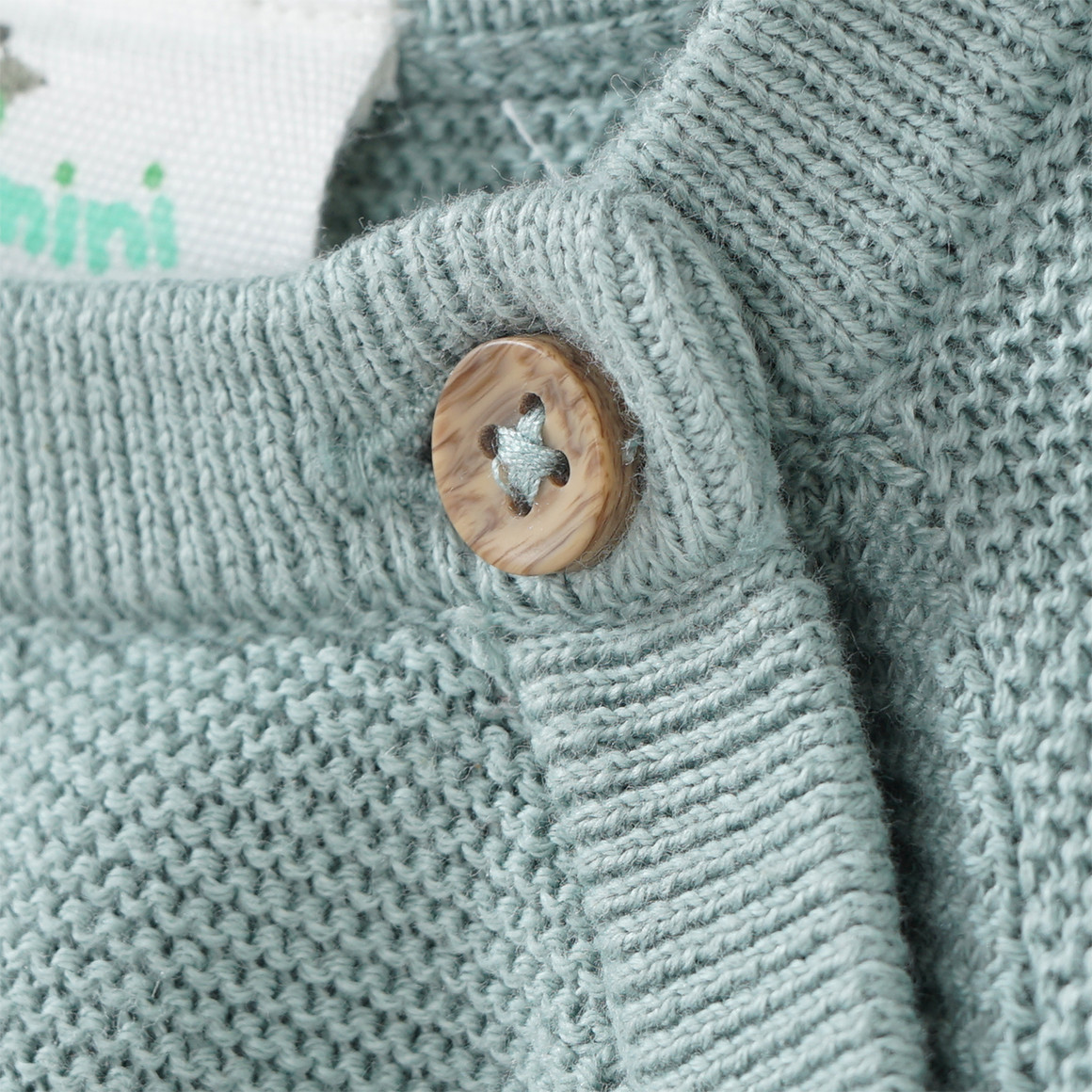 Newborn Strickpullover mit Farbteiler
