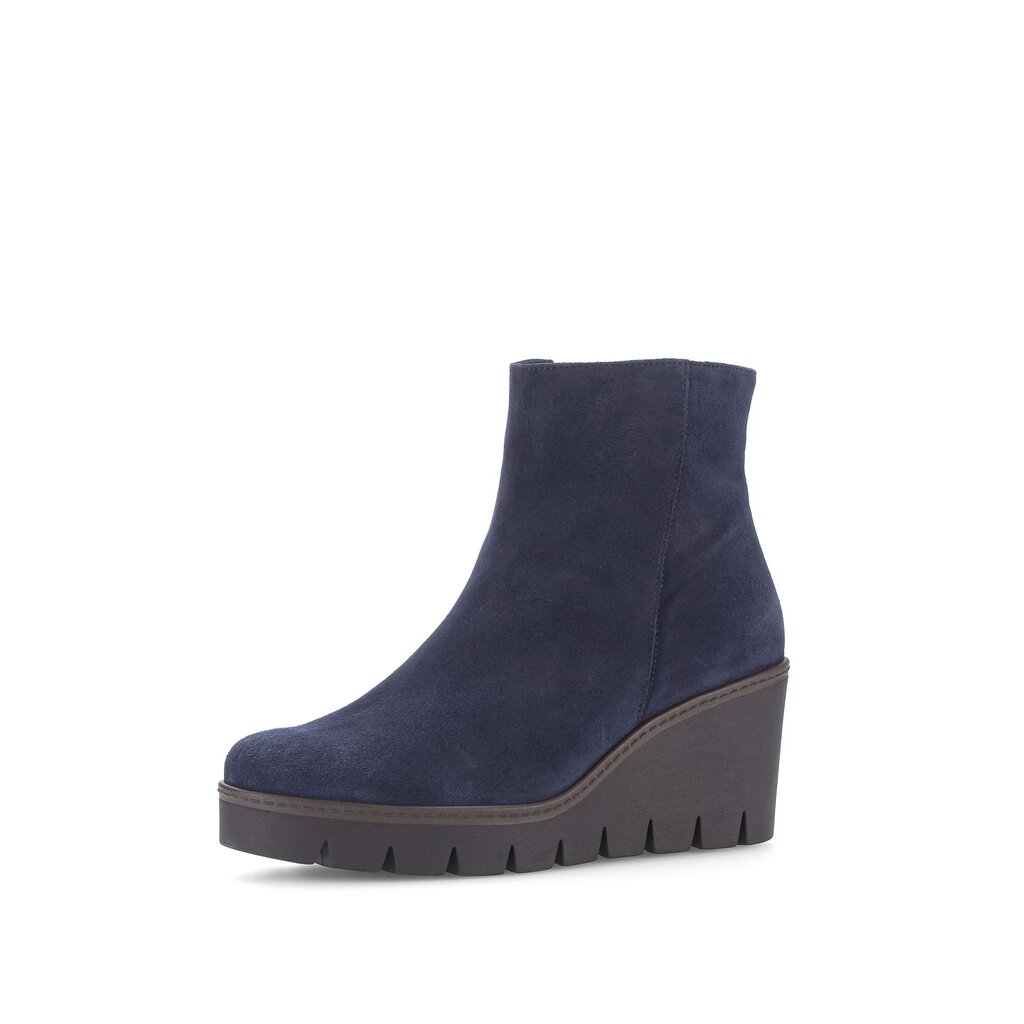 Gabor fashion Plateau Stiefelette blau