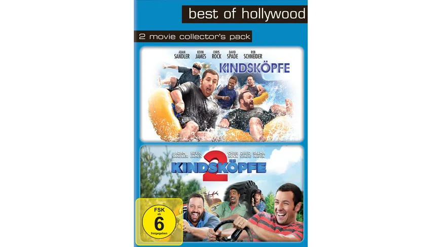 Kindsköpfe/Kindsköpfe 2 - Best of Hollywood/2 Movie Collector's Pack  [2 DVDs]