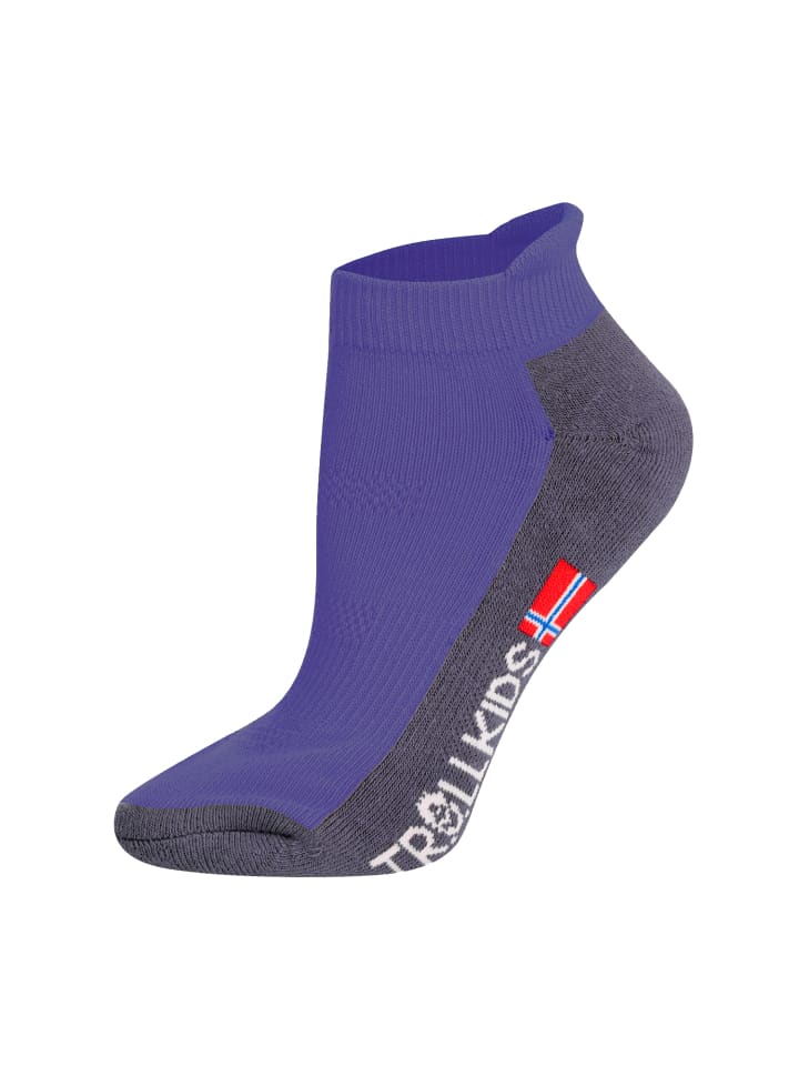 Trollkids Wandersocken Low Cut II in dark purple günstig kaufen