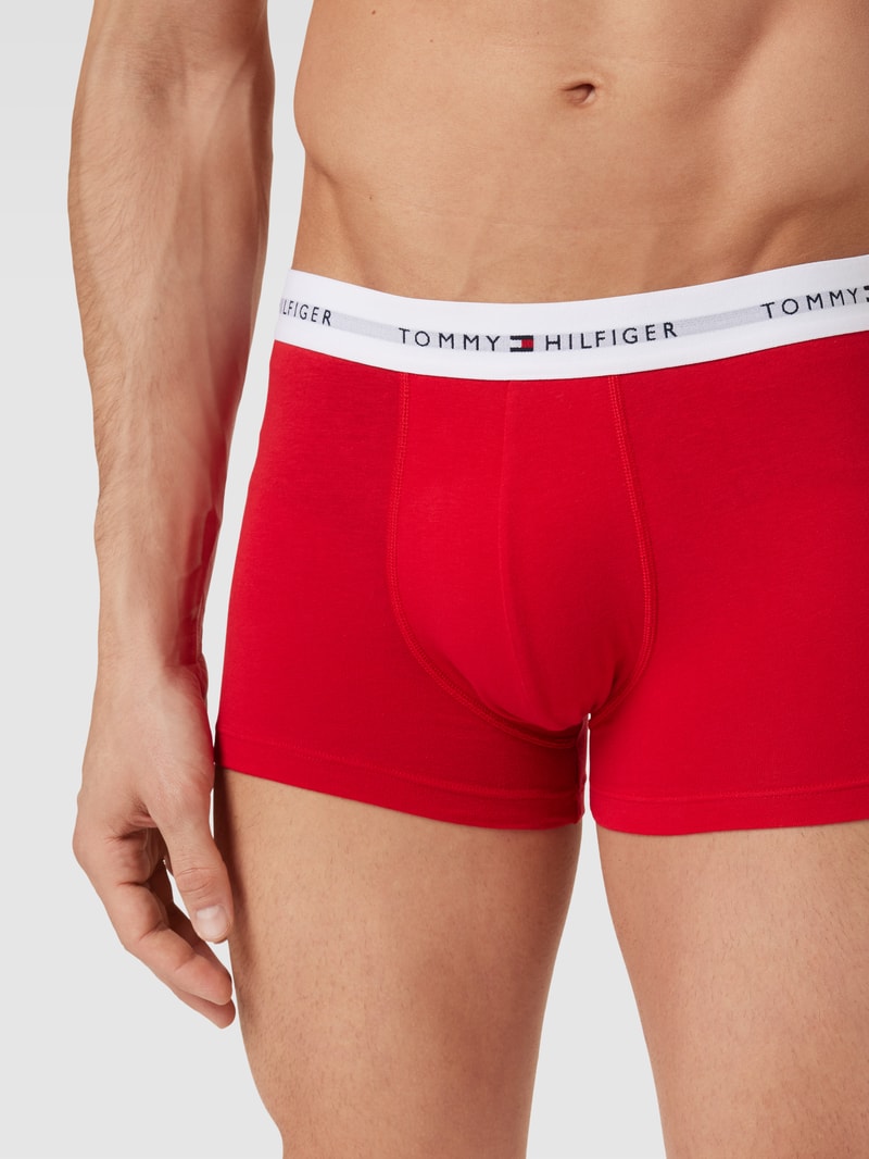 Trunks mit Label-Details im 3er-Pack in weiß