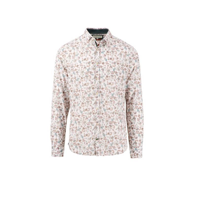Colours & Sons Langarmhemd Herren