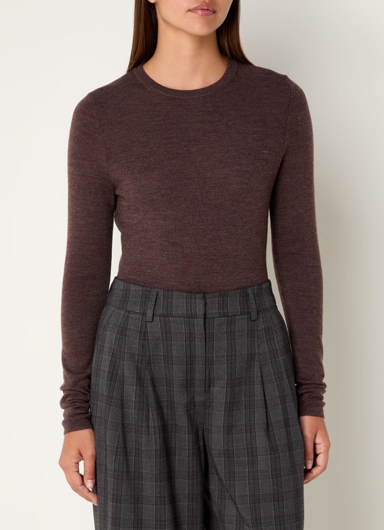 Pulover Rigmor Avalina Fine Knit Crew Deck de la MSCH Copenhaga