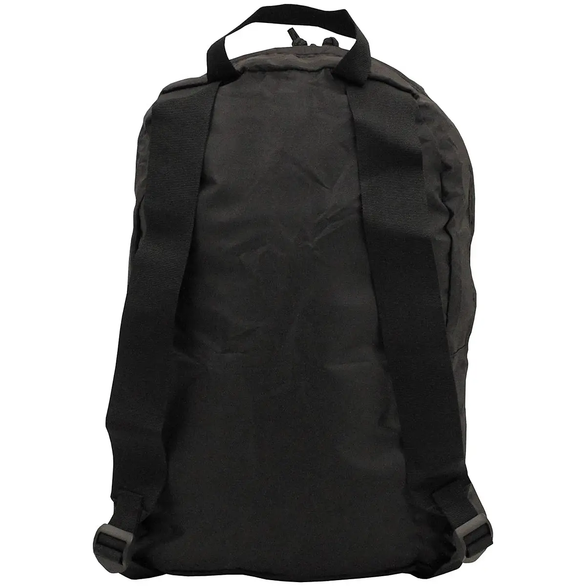 Faltbarer Rucksack schwarz