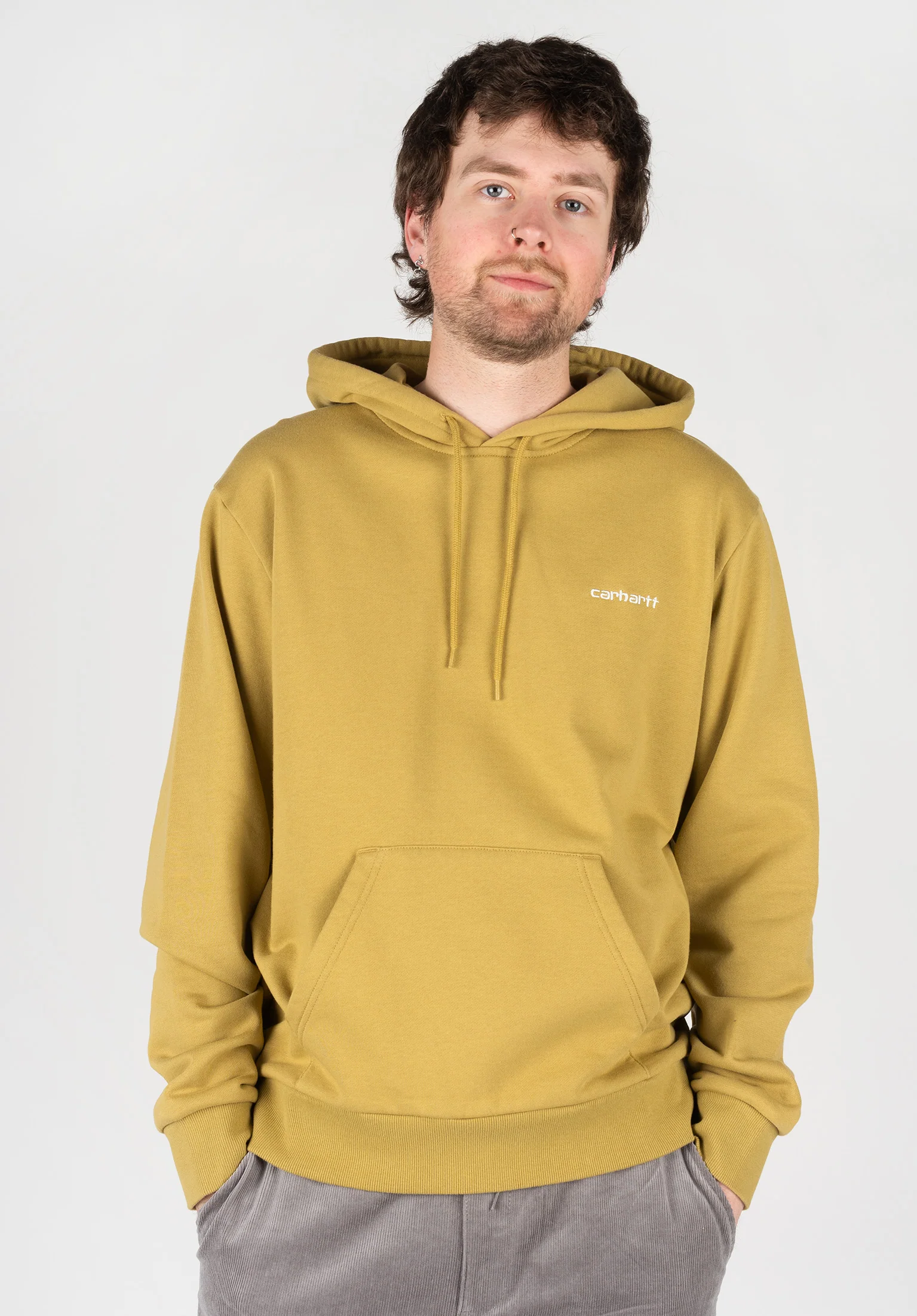 Hooded Script Embroidery