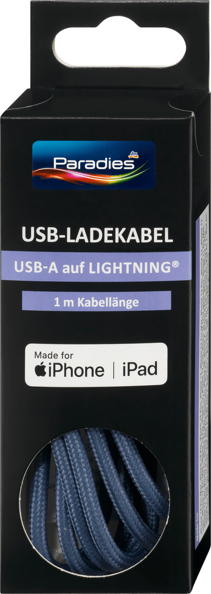 USB Ladekabel USB-A auf Lightning, 1 St