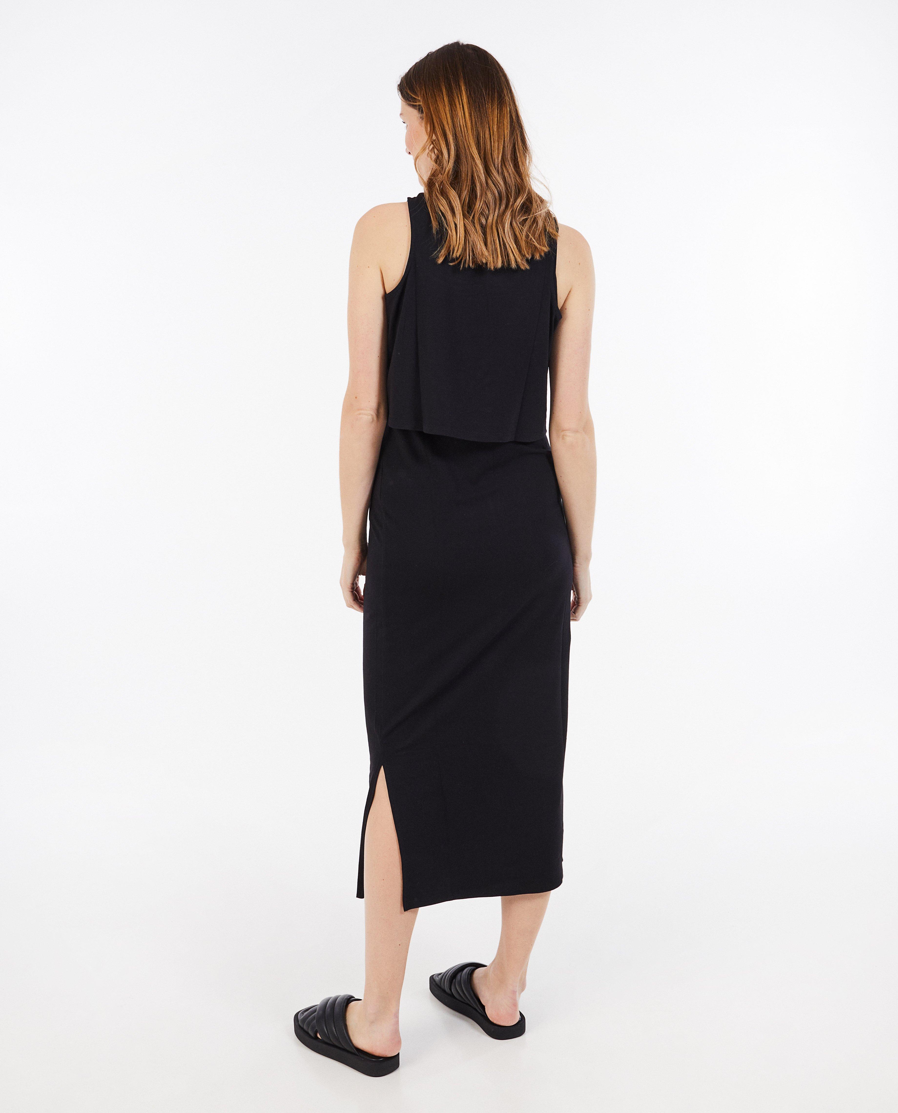 Rochie neagră de maternitate Atelier Maman