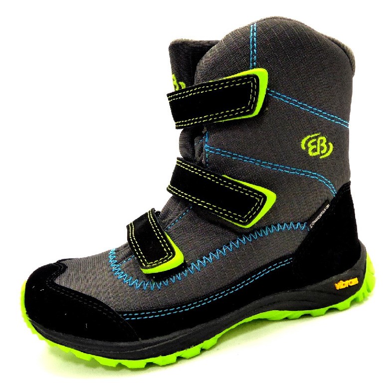 BRÜTTING Stiefel Jungen grau