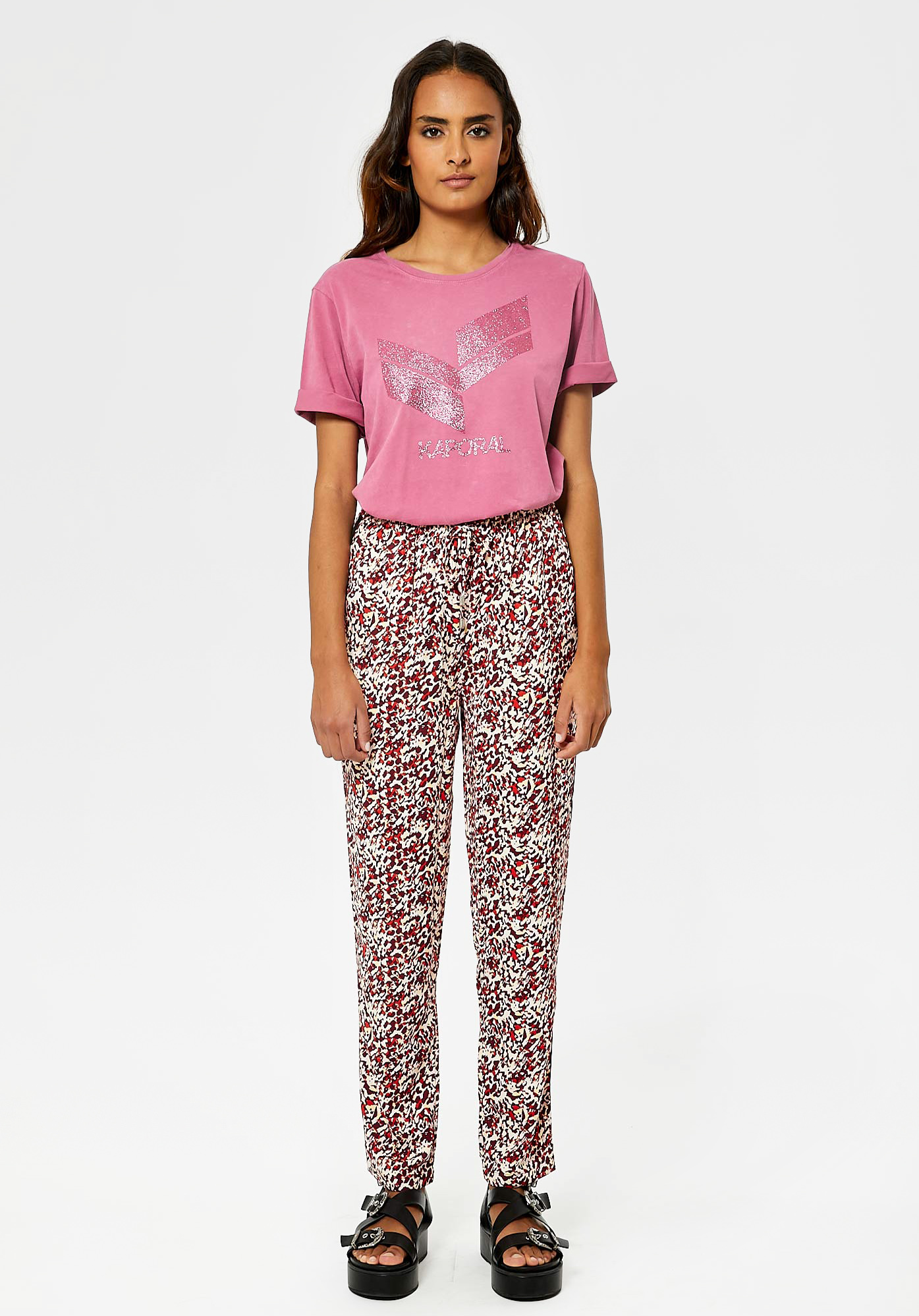 ALAN   Pantalon rouge Femme