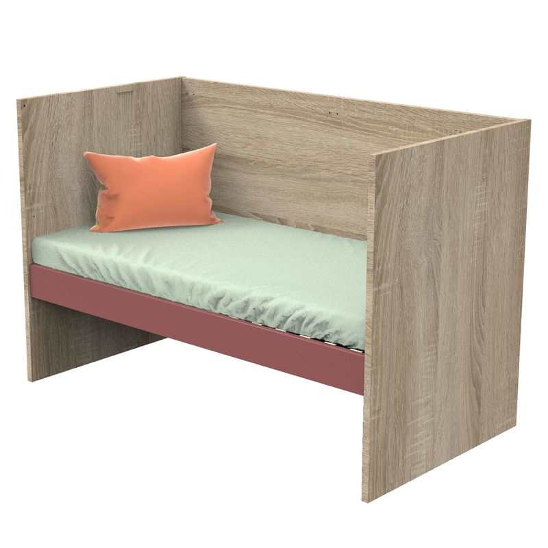 Lit bébé évolutif en lit junior 140x190cm Nova Loft