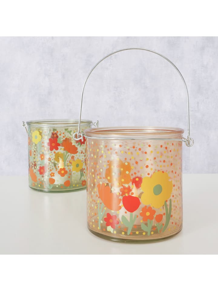 Boltze 2er-Set: Windlichter 