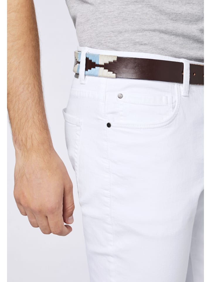 Polo Sylt Jeans in Weiß günstig kaufen