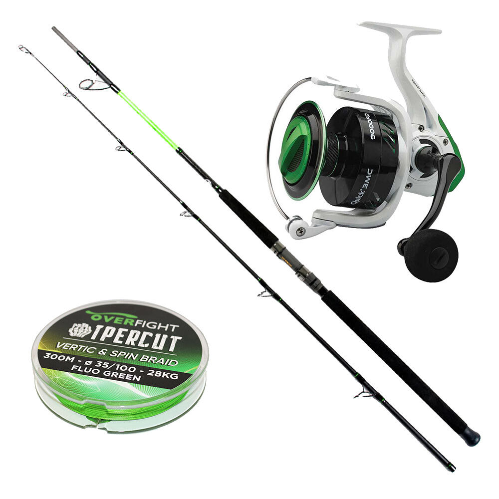 Kombinacija Ipercut Heavy Fin + Quick 3 Mc 9000 FD role + pletenice
