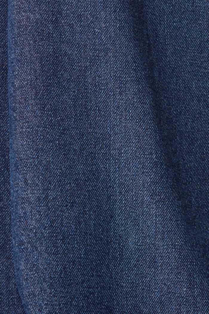 Mid-Rise-Jeans mit weitem Bein