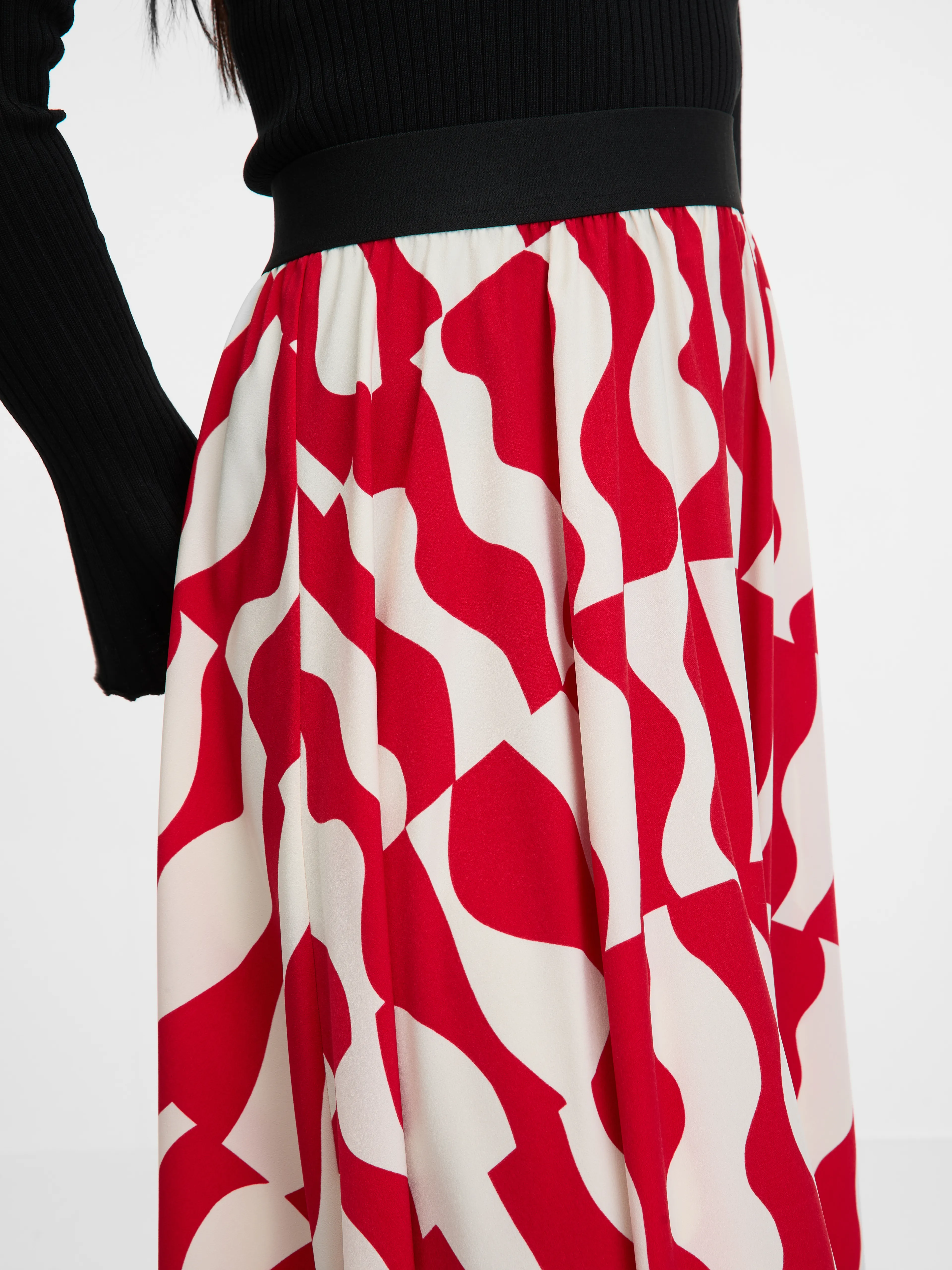 Roter Damenrock ORSAY