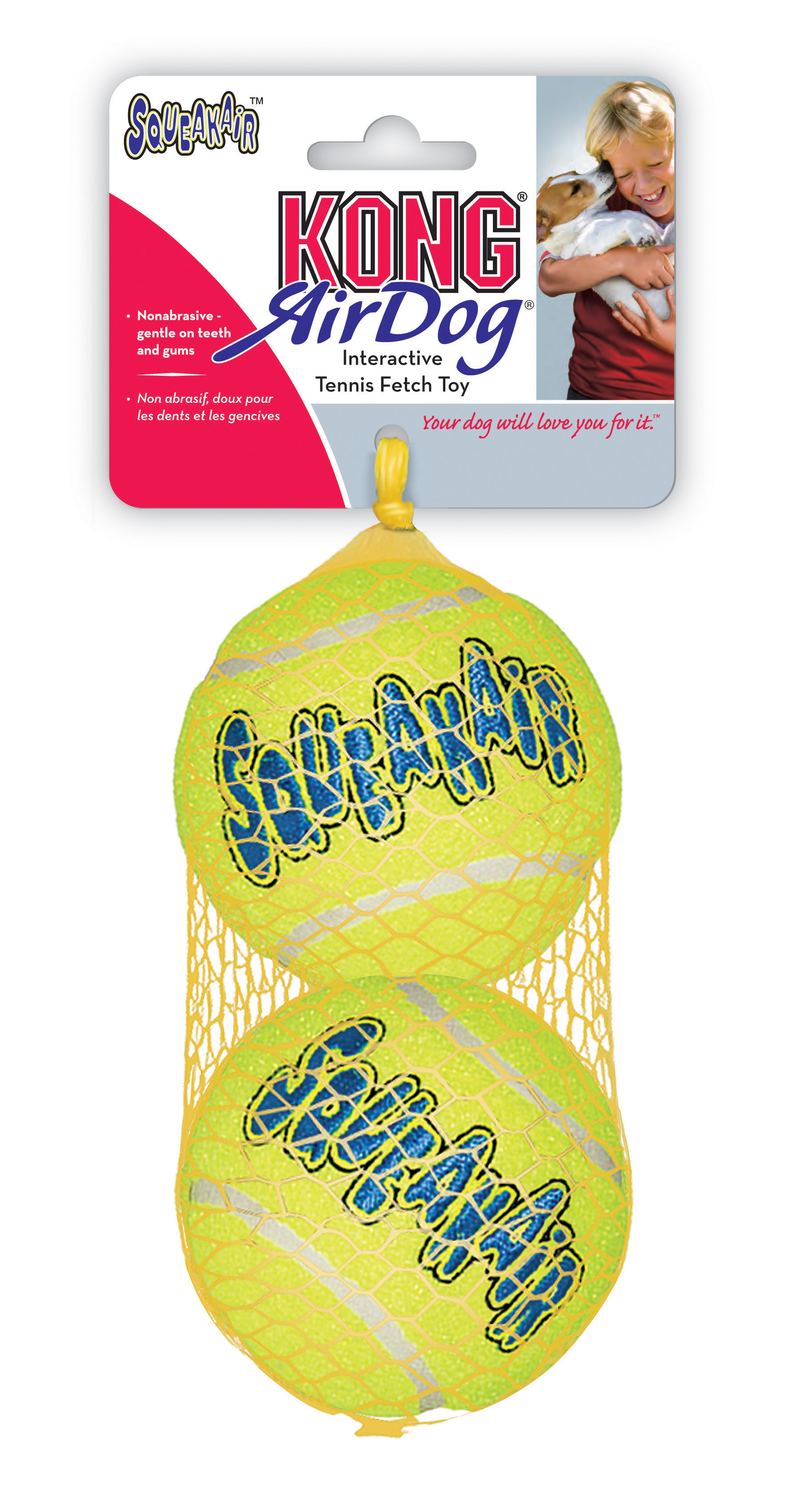 KONG Hundebälle KONG Squeakair Tennisball L