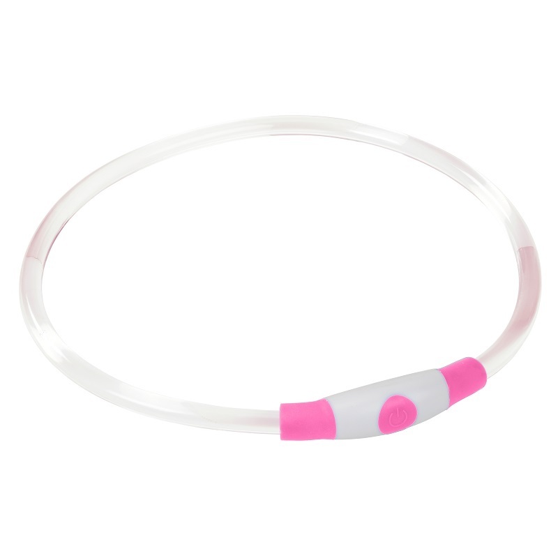 AniOne Sicherheit im Dunkeln AniOne LED-Leuchtring pink