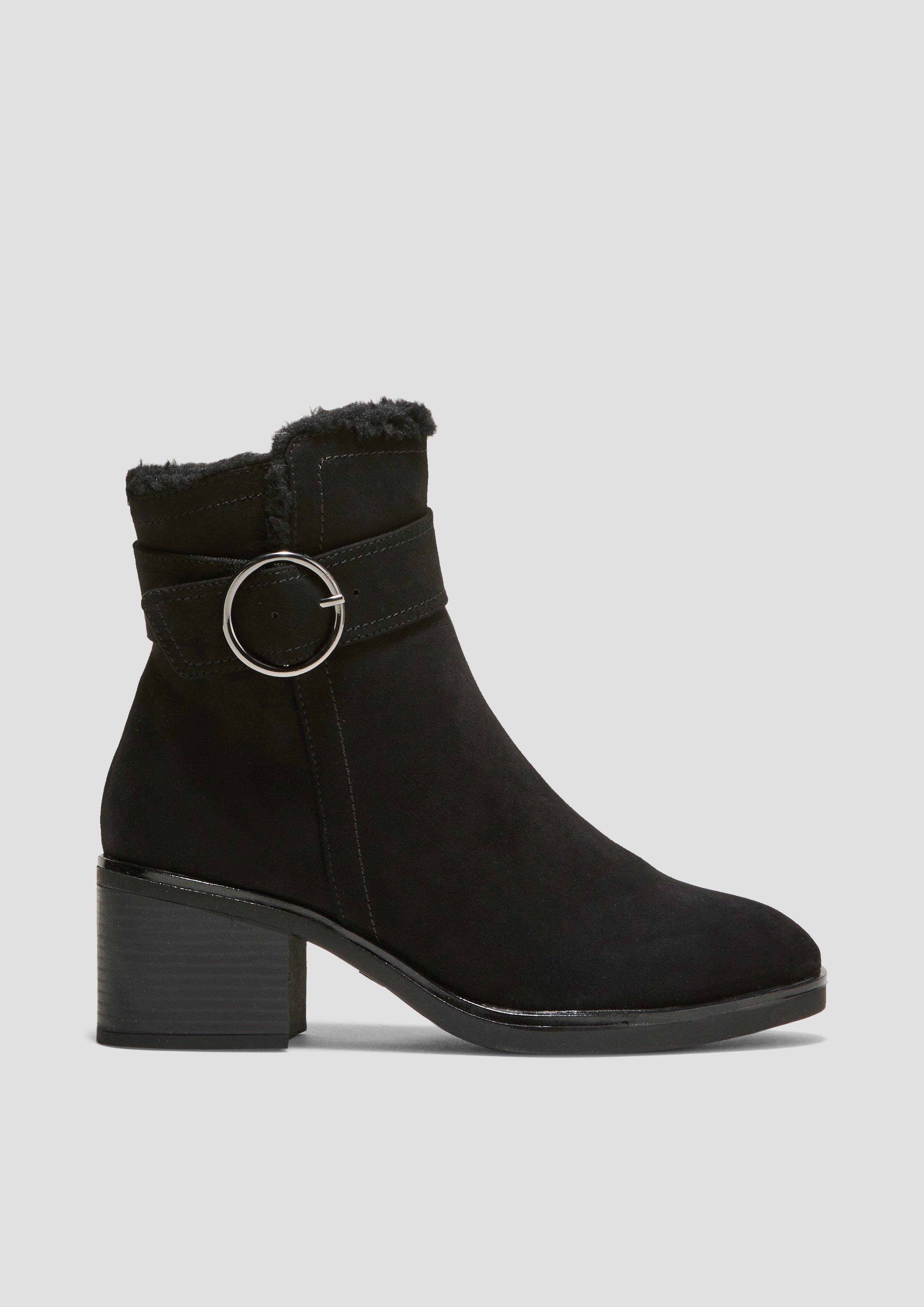 Stiefeletten in Wildleder-Optik  6008573-001
