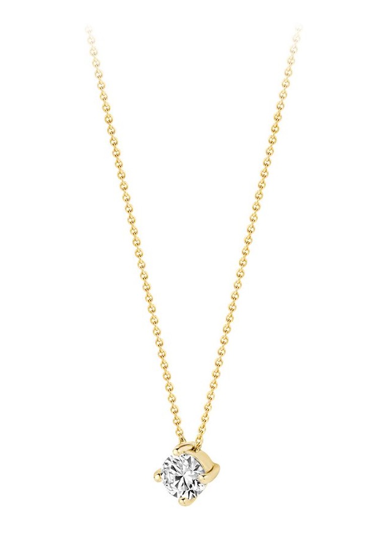 Collana Blush in oro giallo 14 carati con zirconi cubici 3057YZI
