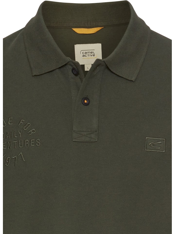 Camel Active Poloshirt in Khaki günstig kaufen