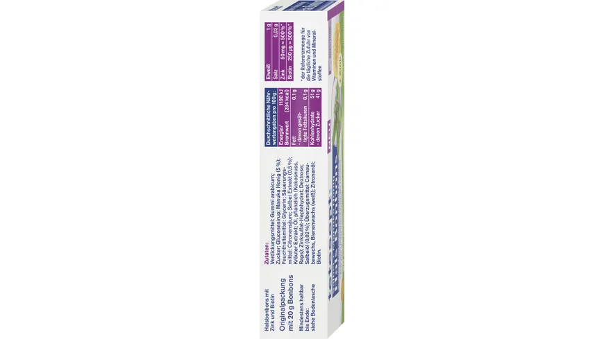 tetesept Hals Bonbons Salbei + Manuka Honig
