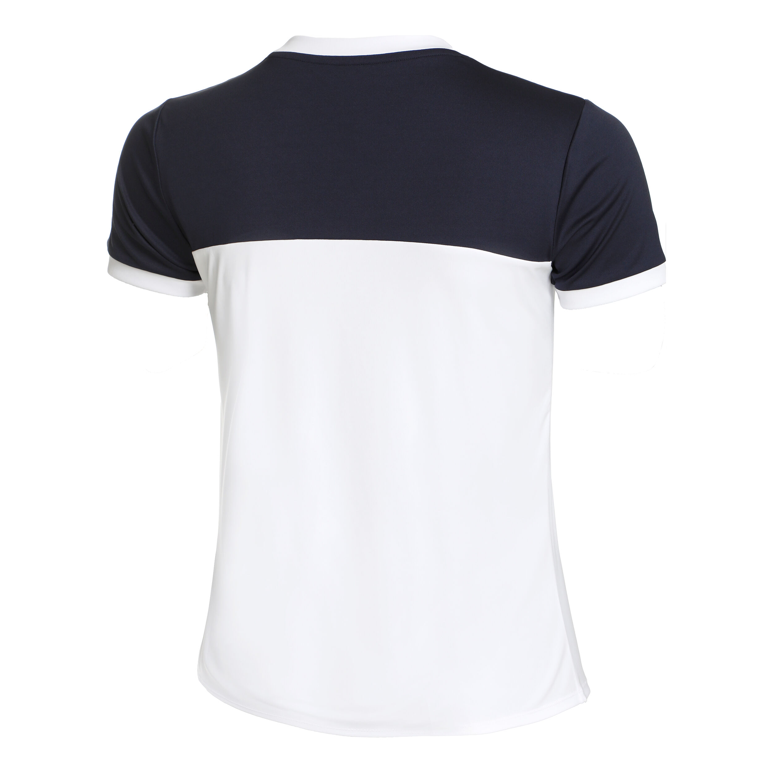 Court T-Shirt Damen - Weiß, Dunkelblau