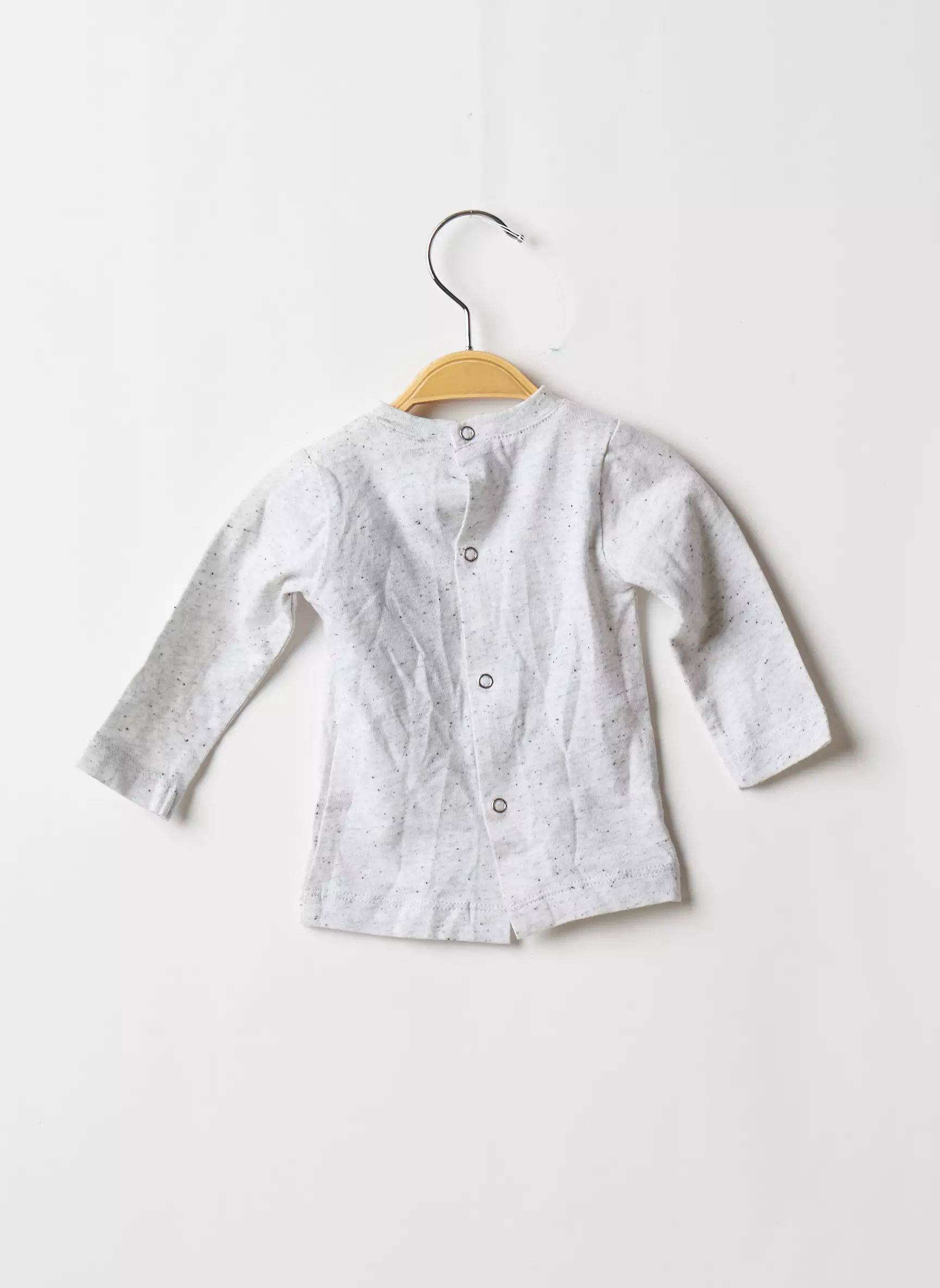 3 Pommes Tshirts Garcon couleur gris